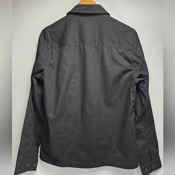 Vuori Men's Ripstop Rise Shine V527 Shirt Jacket Shacket Black Medium - Picture 2 of 8
